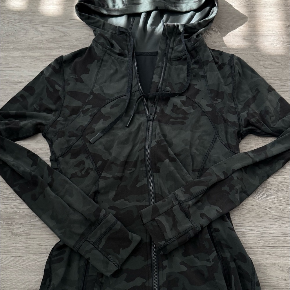 Lululemon Define Full Zip Camo Jacket